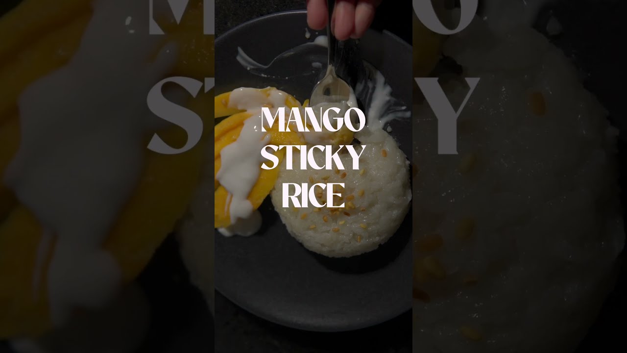 Rezeptvideo: Mango Sticky Rice – Kokos-Klebreis mit Mango