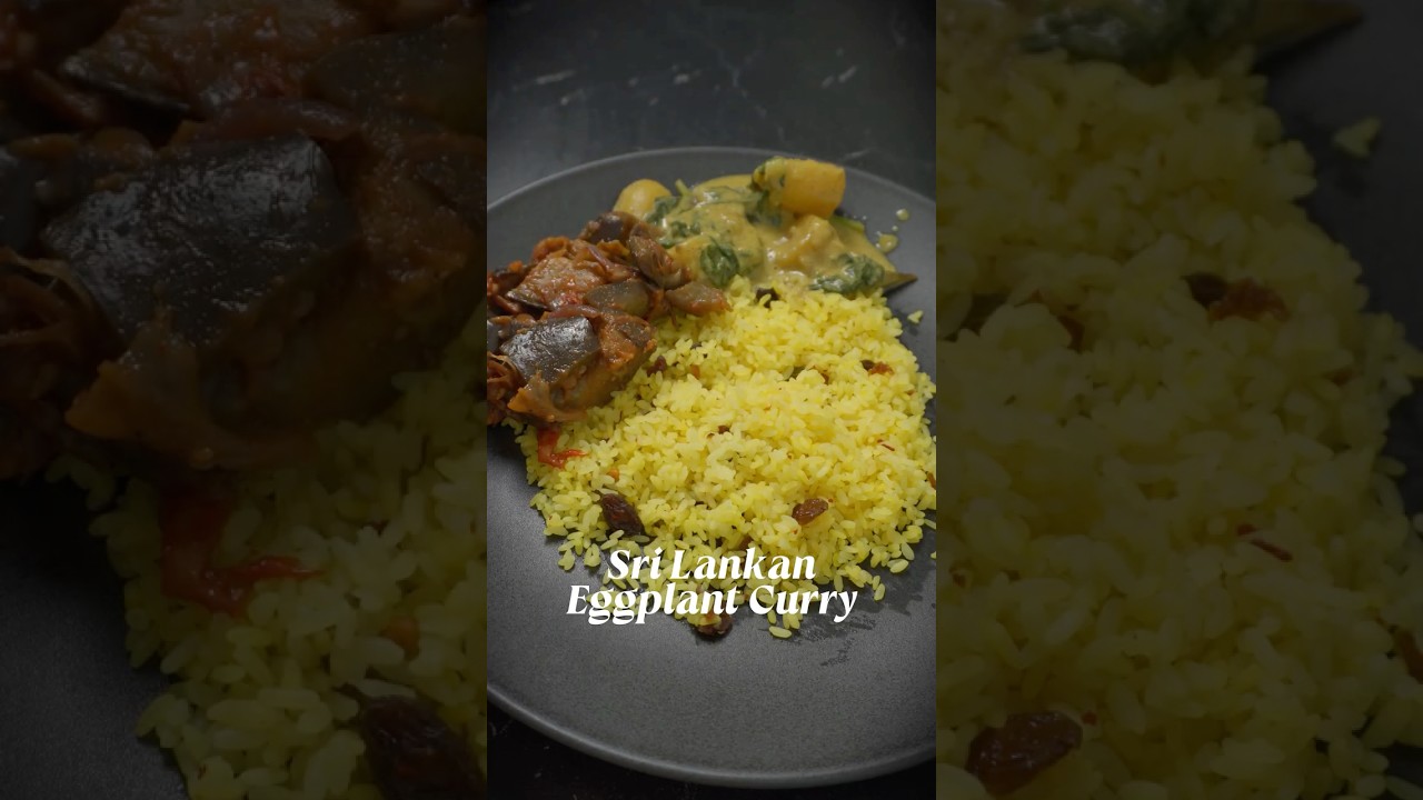 This Melt-In-Your-Mouth Eggplant Curry is Next Level | Sri Lankan Style