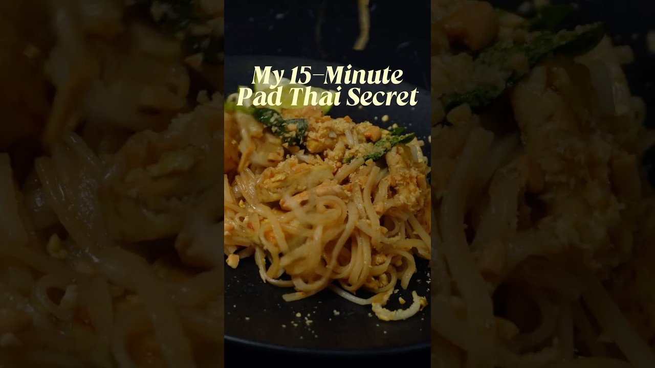 Rezeptvideo: Einfaches Pad Thai mit Poulet