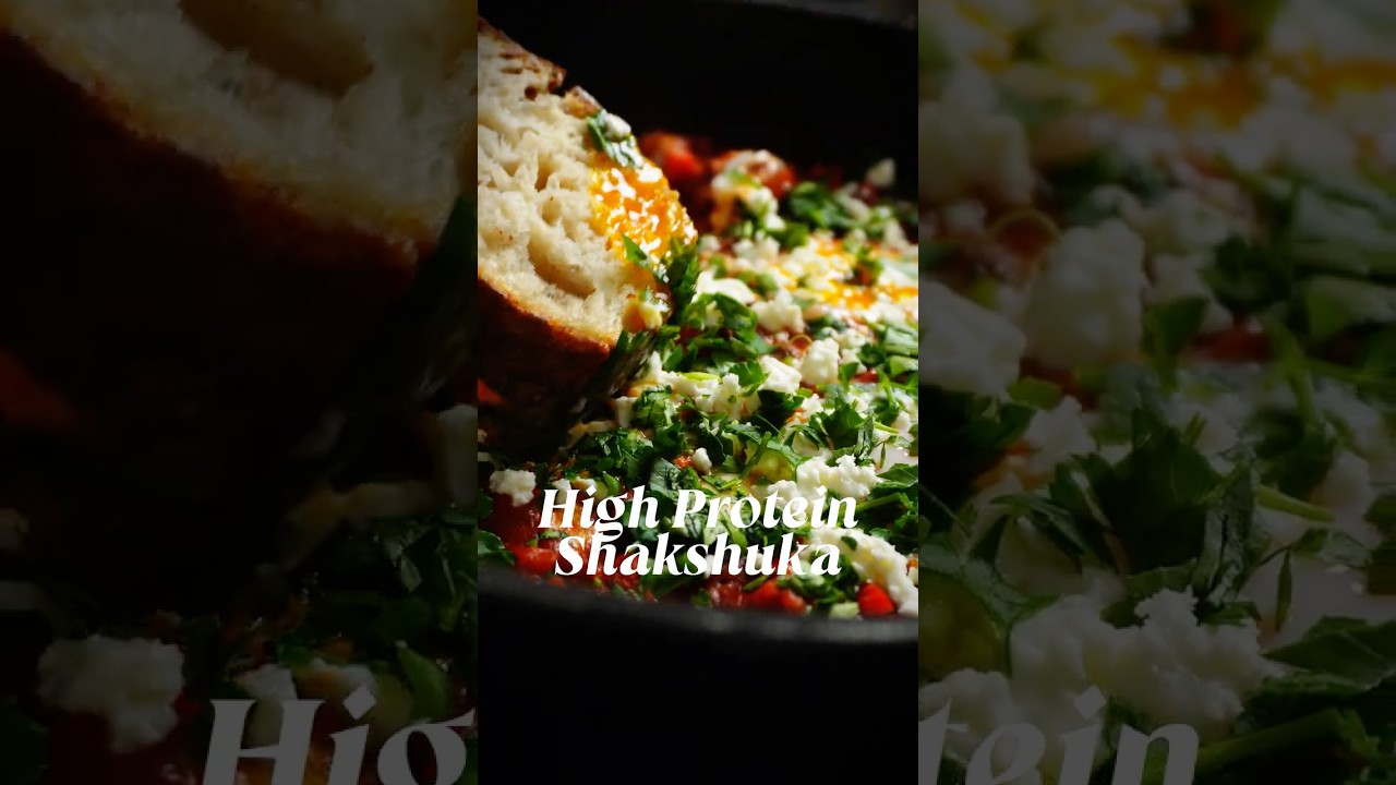 Rezeptvideo: Proteinreiche Shakshuka – Brunch aus einer Pfanne