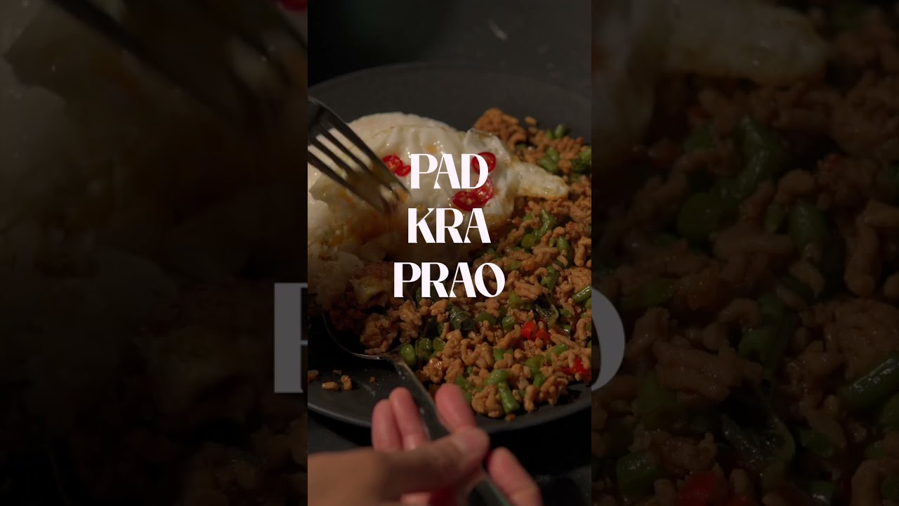 Rezeptvideo: Proteinreiches Pad Kra Prao