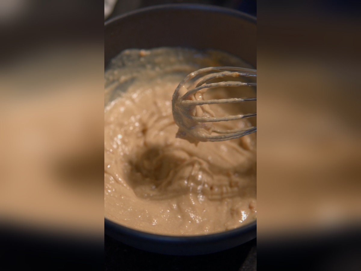 Creamy yuzu peanut dressing
